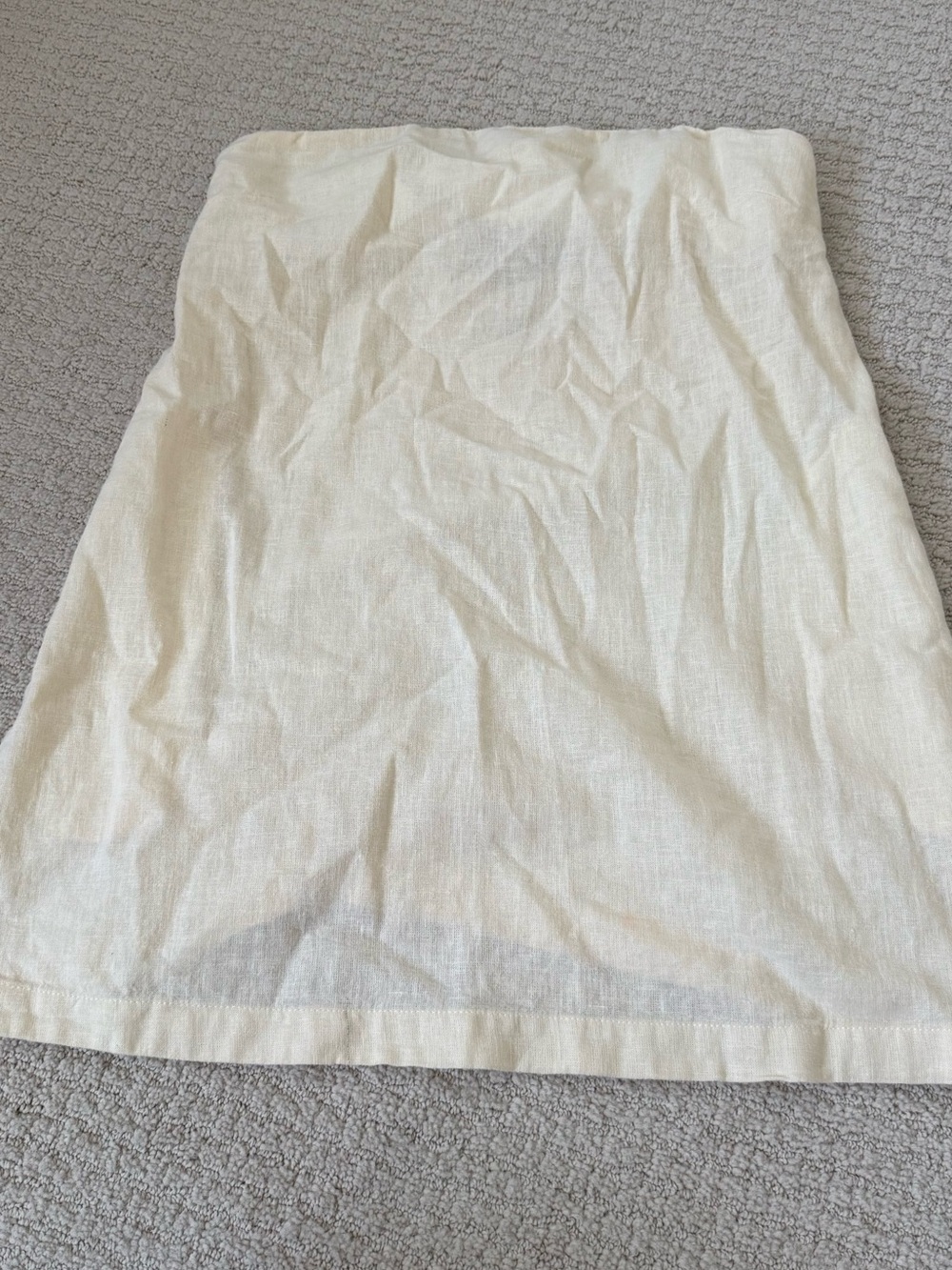 Free People Essentially The Best Cotton-Linen Mini Dress